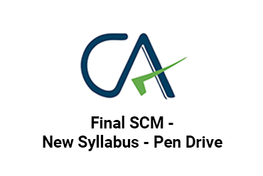 CA Final SCM – New Syllabus – Pen Drive