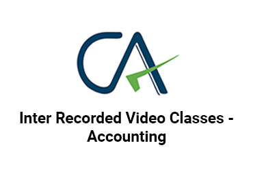 CA Inter Recorded Video Classes - Accounting