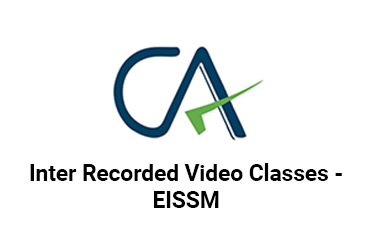 CA Inter Recorded Video Classes - EISSM_